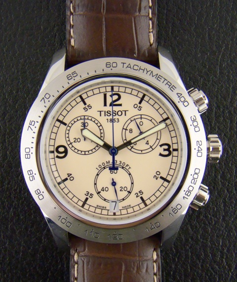 (image for) TISSOT MEN STEEL CHRONOGRAPH / CERT